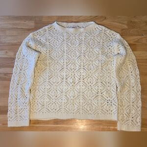 Open Stitch Sweater
